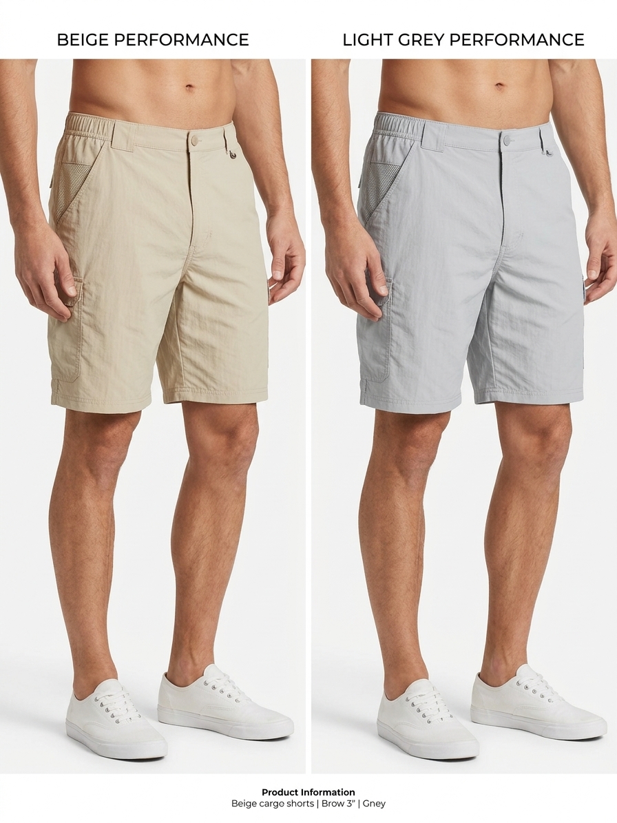 شلوارک مردانه شش جیب استوک  سایز xxl